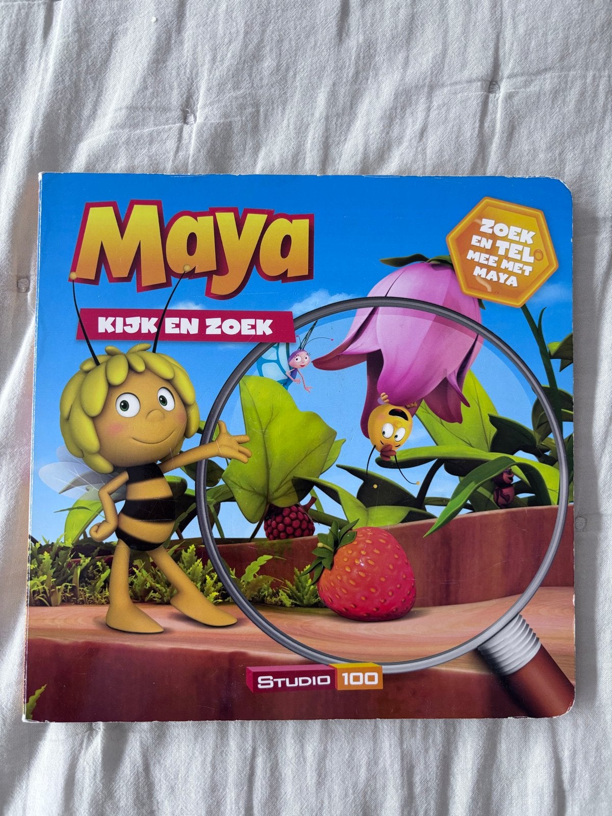 Maya de Bij: Kijk en Zoek boek, Boeken, Ophalen, Non-fictie, Jongen of Meisje, Zo goed als nieuw