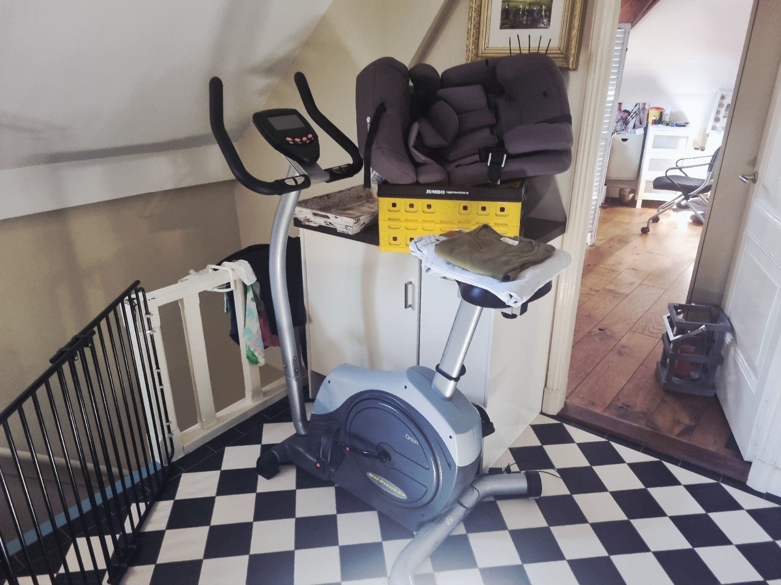 BH Fitness ProAction Orion Hometrainer, Ophalen, Gebruikt, Metaal, Hometrainer