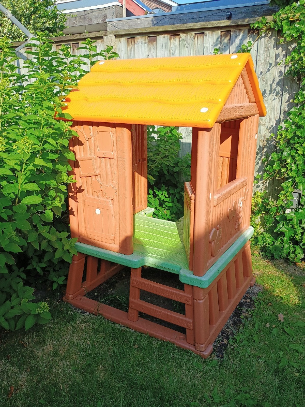 Smoby Speelhuisje op Stelten - Kunststof, Ophalen, Gebruikt, Kunststof