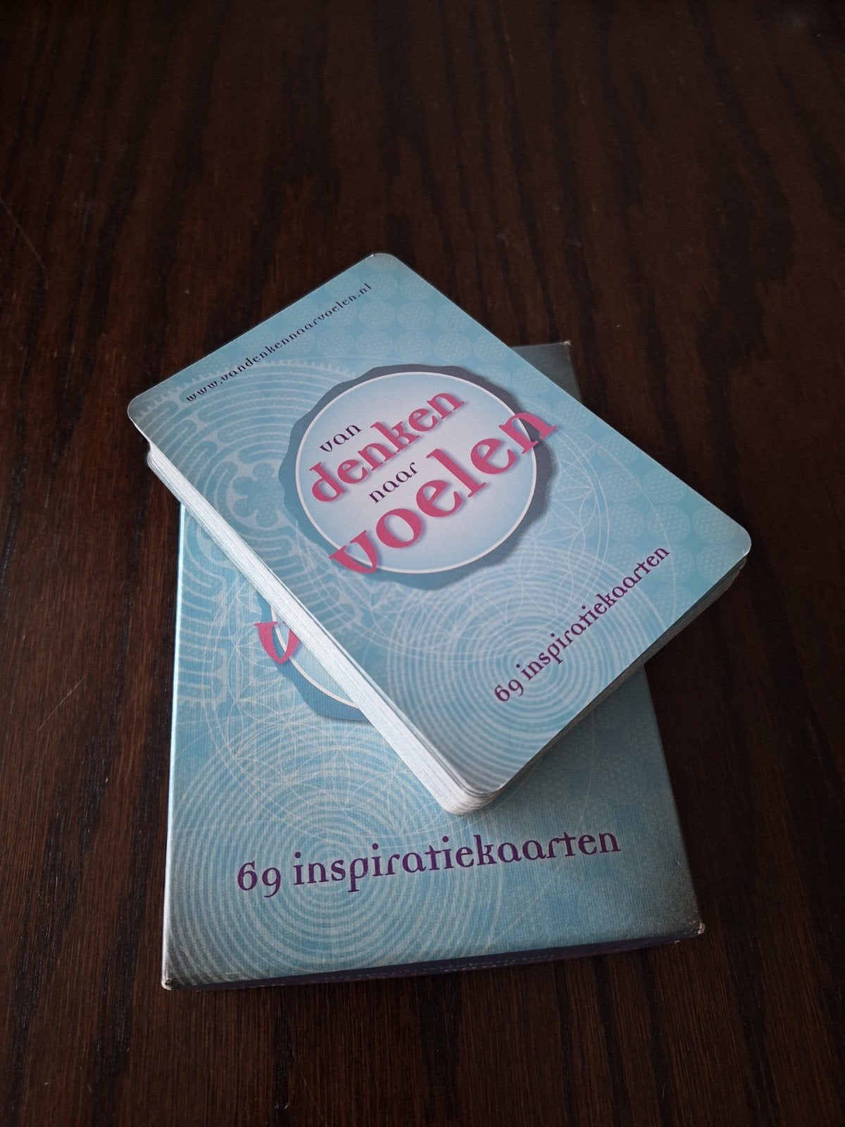Van Denken naar Voelen - 69 inspiratiekaarten, Ophalen of Verzenden, Spiritualiteit algemeen, Overige typen