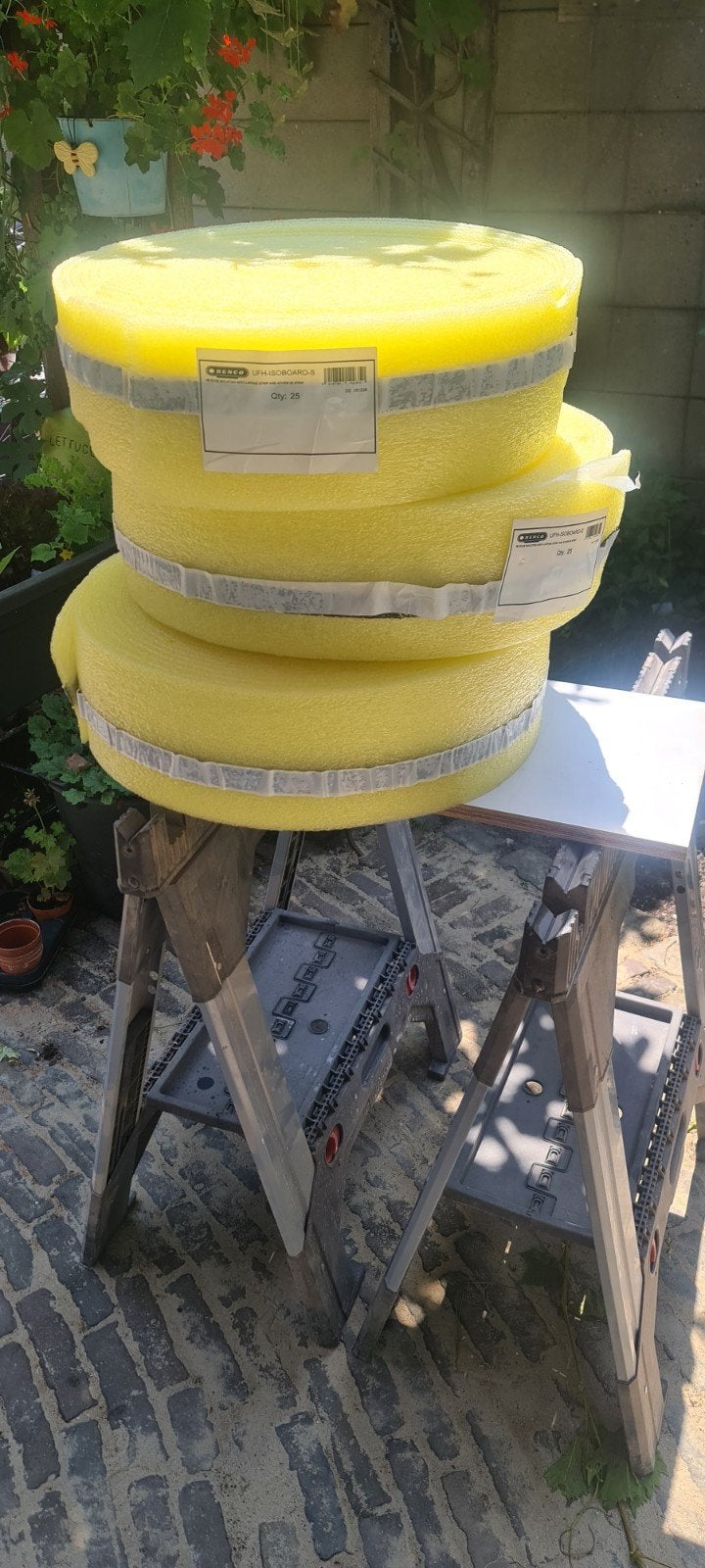 Henco UFH-ISOBOARD-S kantstrook - 3 rollen van 25 meter, Overige materialen, 4 tot 8 cm, 10 tot 15 m², Nieuw