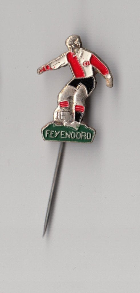 Voetbal Feyenoord Rotterdam A speldje, Verzamelen, Speldjes, Pins en Buttons, Gebruikt, Niet vindbaar, Niet vindbaar, Speldje of Pin