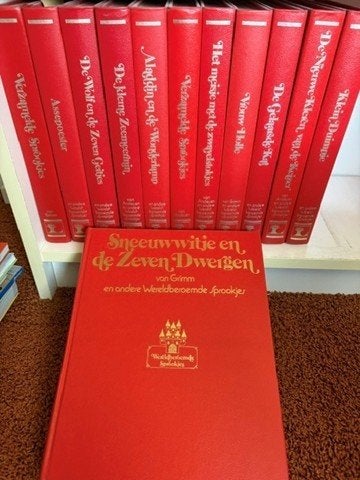 12 verzamelboeken met sprookjes Lekturama serie 1975, Boeken, Ophalen, Zo goed als nieuw, Grimm