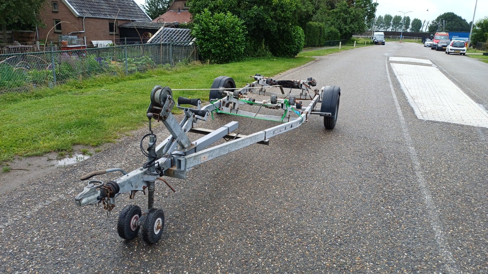 Becktons boottrailer/stallingtrailer, Watersport en Boten, Boottrailers, Gebruikt, Overige typen, Minder dan 6 meter, Ophalen