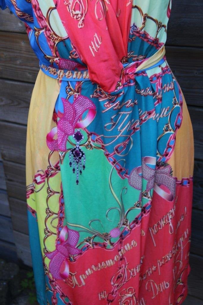 Jurk gekleurd Etoile du Monde mt 4( M) Vaste prijs, Kleding | Dames, Jurken, Maat 38/40 (M), Overige kleuren, Etoile du Monde