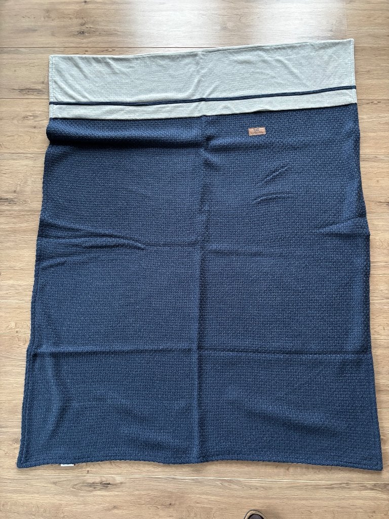 Baby’s only donkerblauwe deken ledikant, Ophalen, Baby's Only, Zo goed als nieuw, Blauw