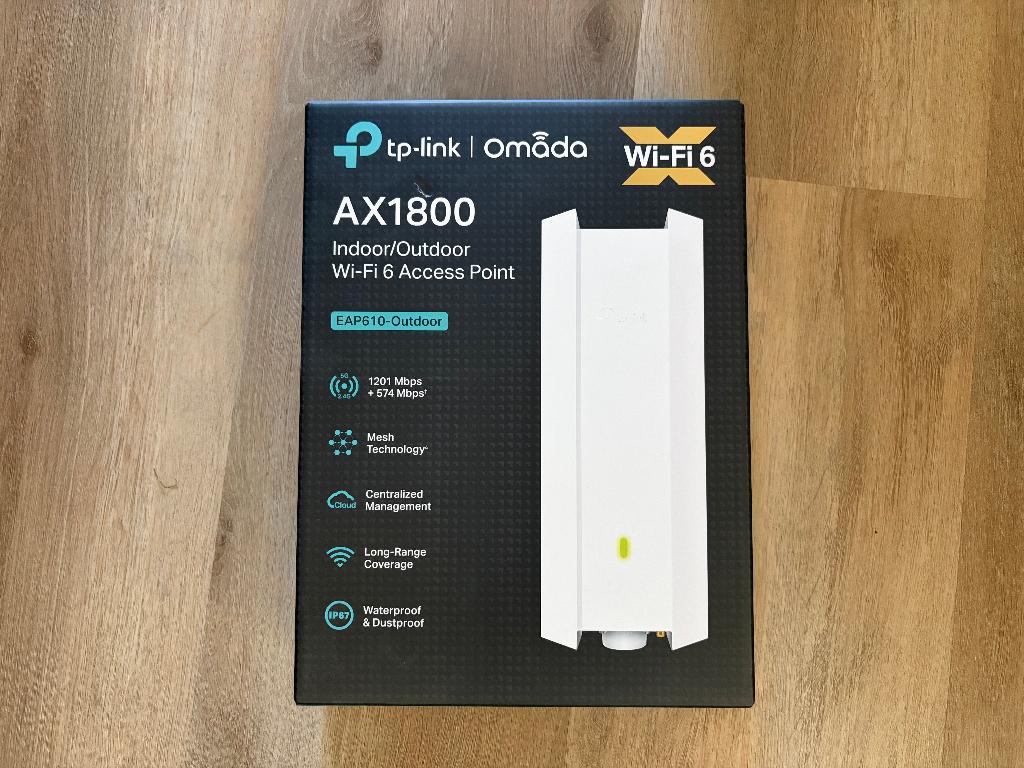 TP-Link Omada EAP610-Outdoor Access Point, Computers en Software, Accesspoints, Ophalen, Zo goed als nieuw, TPLINK