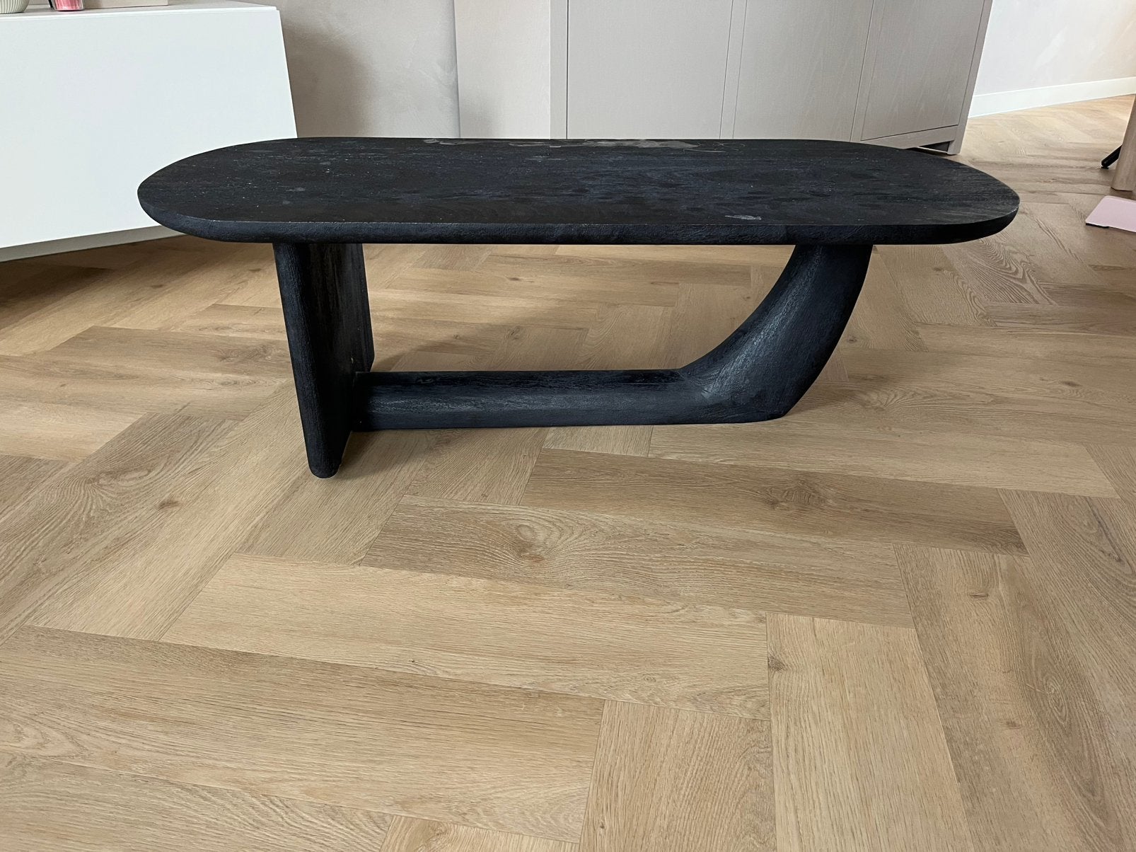 By-Boo SalonTafel, Huis en Inrichting, Tafels | Salontafels, Gebruikt, 100 tot 150 cm, Minder dan 50 cm, Rechthoekig