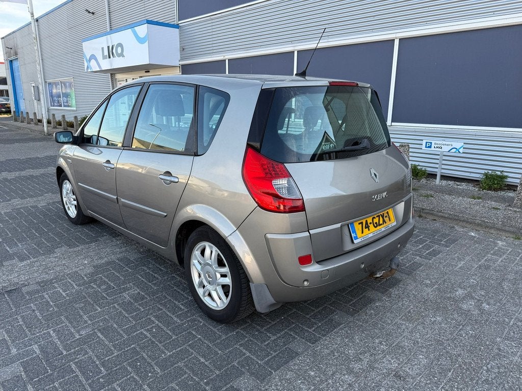 Renault Scénic 2.0-16V Tech Line NAV.+ Clima Bj:2008 NAP!, 1998 cc, 135 pk, Gebruikt, Parkeersensor