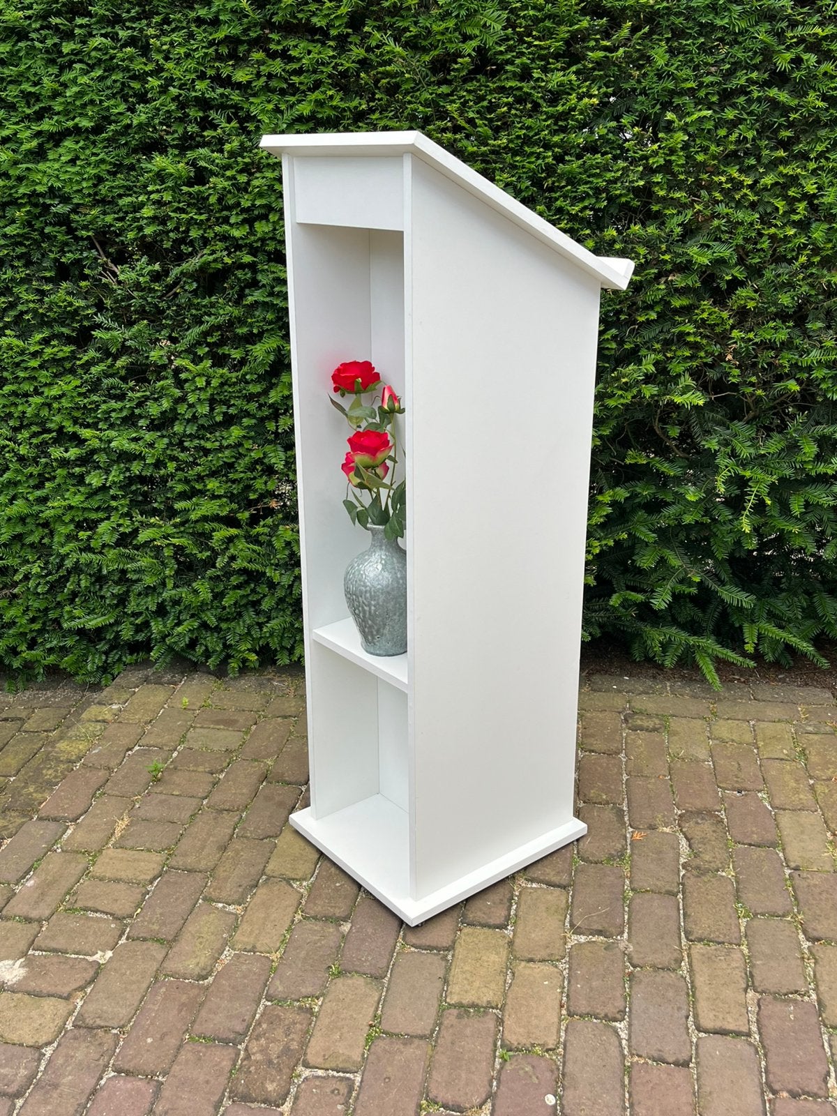 Katheder (Lessenaar, Lezenaar, Spreekgestoelte), Hobby en Vrije tijd, Feestartikelen, Ophalen, Zo goed als nieuw, Versiering, Geboorte of Huwelijk