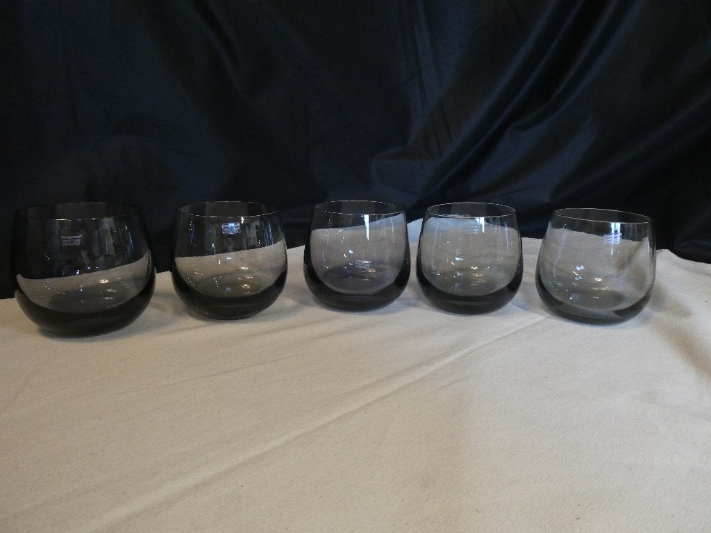 Wedgwood Lead Crystal Engeland 5 glazen, Ophalen of Verzenden