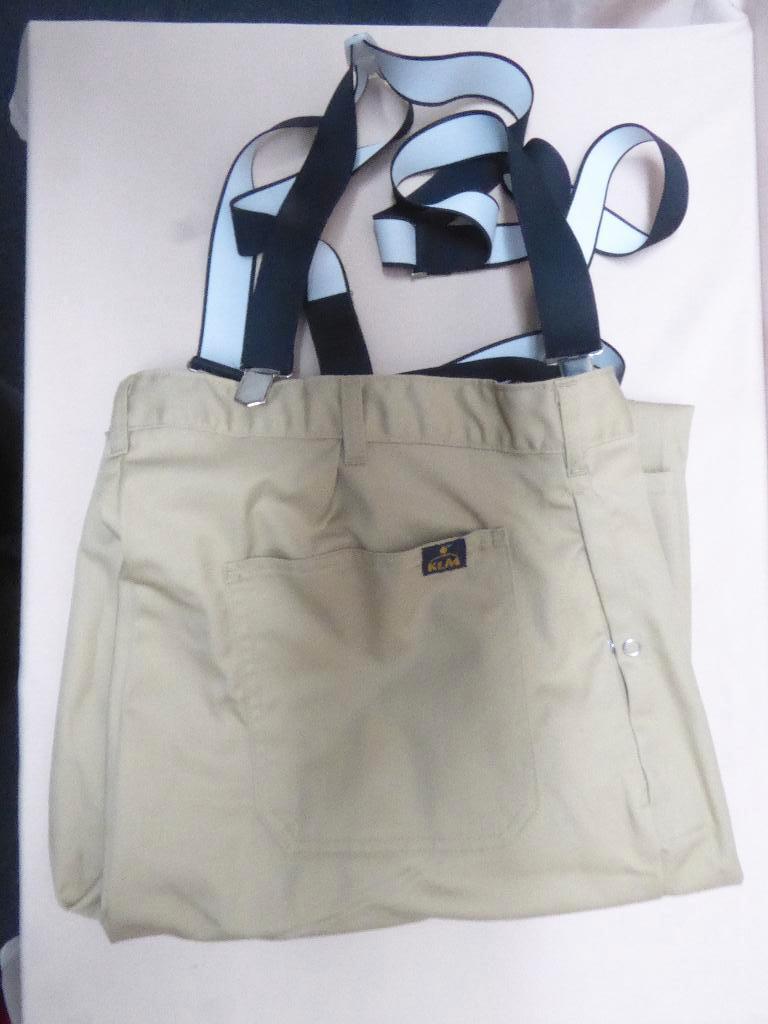 Broek v.v. originele galgen | KLM | mt 52 | nieuw, Tuin en Terras, Ophalen of Verzenden, Nieuw, Broek, KLM