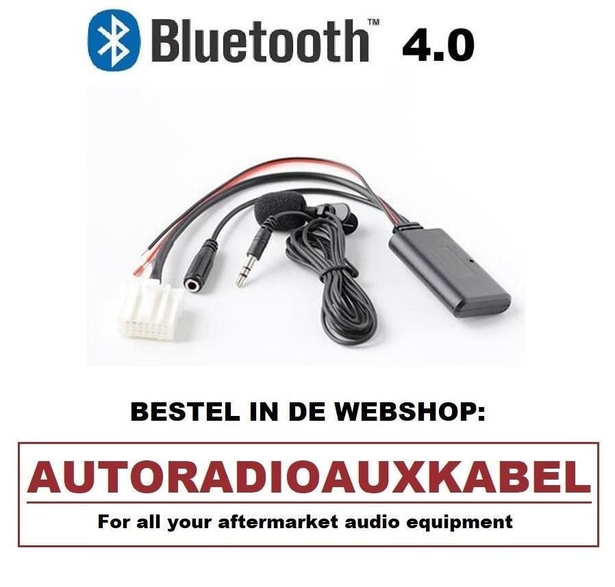 Mazda MX5 6 RX8 Bluetooth carkit bellen muziek streaming ada, Auto diversen, Autoradio's, Ophalen of Verzenden, Nieuw
