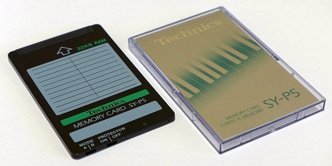 Gezocht: Technics SY-P5 memory card, Muziek en Instrumenten, Ophalen of Verzenden, Gebruikt, Overige aantallen, Technics
