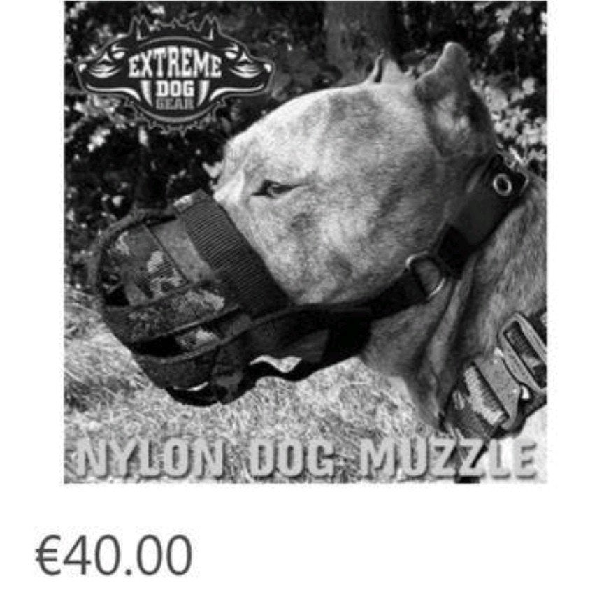 muilkorf extreme doggear voor grote hond  nieuw, Ophalen of Verzenden, Nieuw