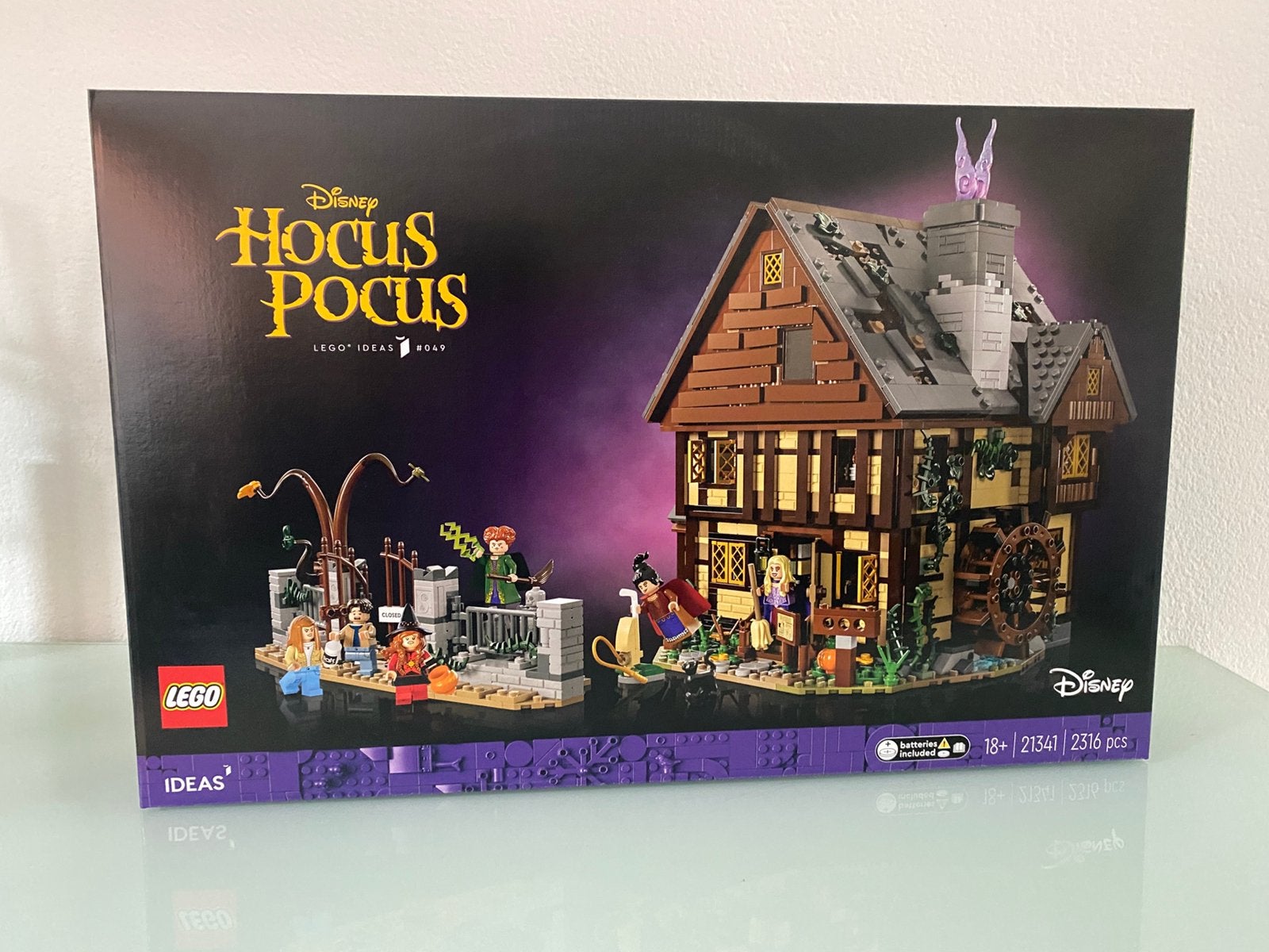 LEGO Disney 21341 Hocus Pocus. NIEUW/SEALED!!! 🆕, Lego, Nieuw, Ophalen of Verzenden, Disney