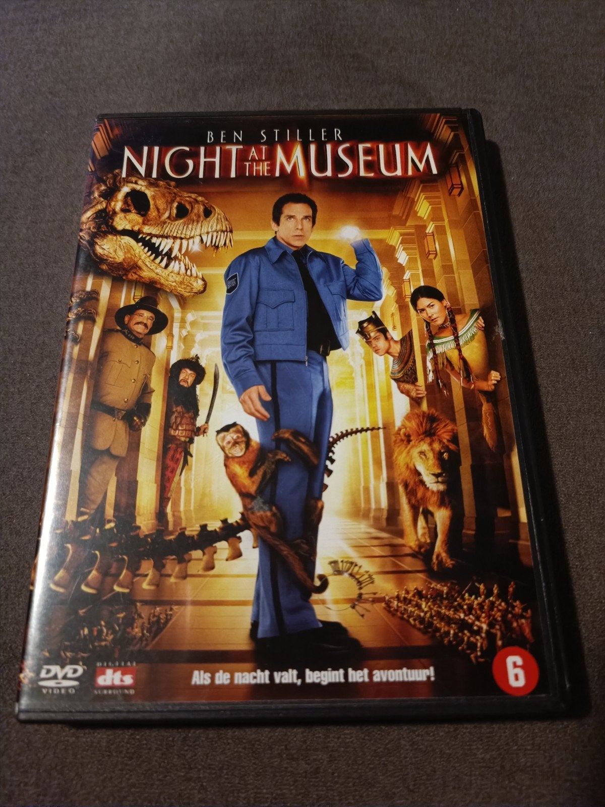 Night at the museum - dvd, Alle leeftijden, Ophalen of Verzenden, Zo goed als nieuw, Romantische komedie