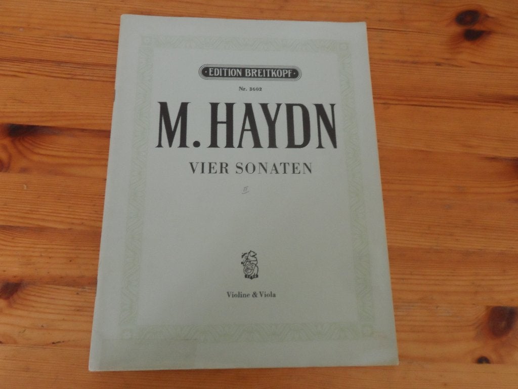 Michael haydn - sonaten 3 en 4, Gebruikt, Klassiek, Ophalen of Verzenden, Cello