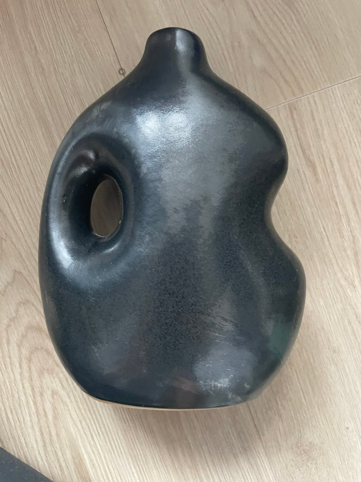 Zwarte vaas, Ophalen of Verzenden
