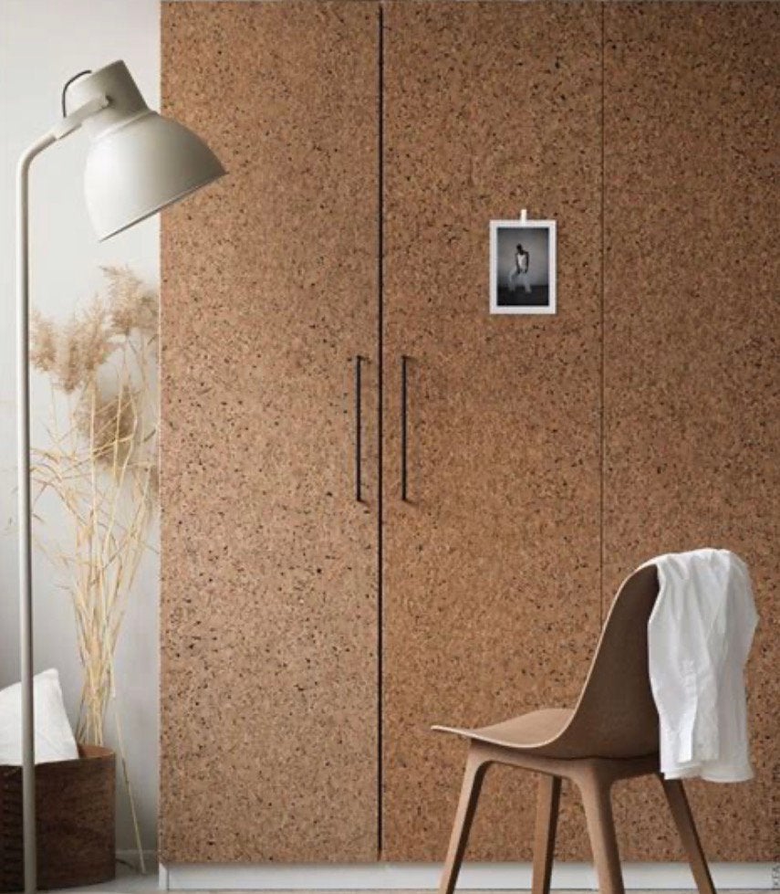 Ikea PAX kasten met kurk deuren incl. onderdelen, Overige materialen, 200 cm of meer, 150 tot 200 cm, Zo goed als nieuw