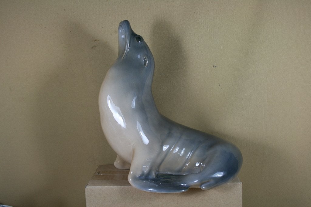 Royal Copenhagen porseleinen beeld nr. 265 Zeehond, Ophalen of Verzenden