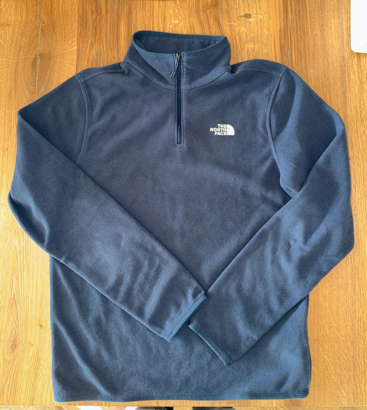 The north face glacier 1/4 zip - fleece trui - maat S, Kleding | Heren, Ophalen of Verzenden, Zo goed als nieuw, Maat 46 (S) of kleiner
