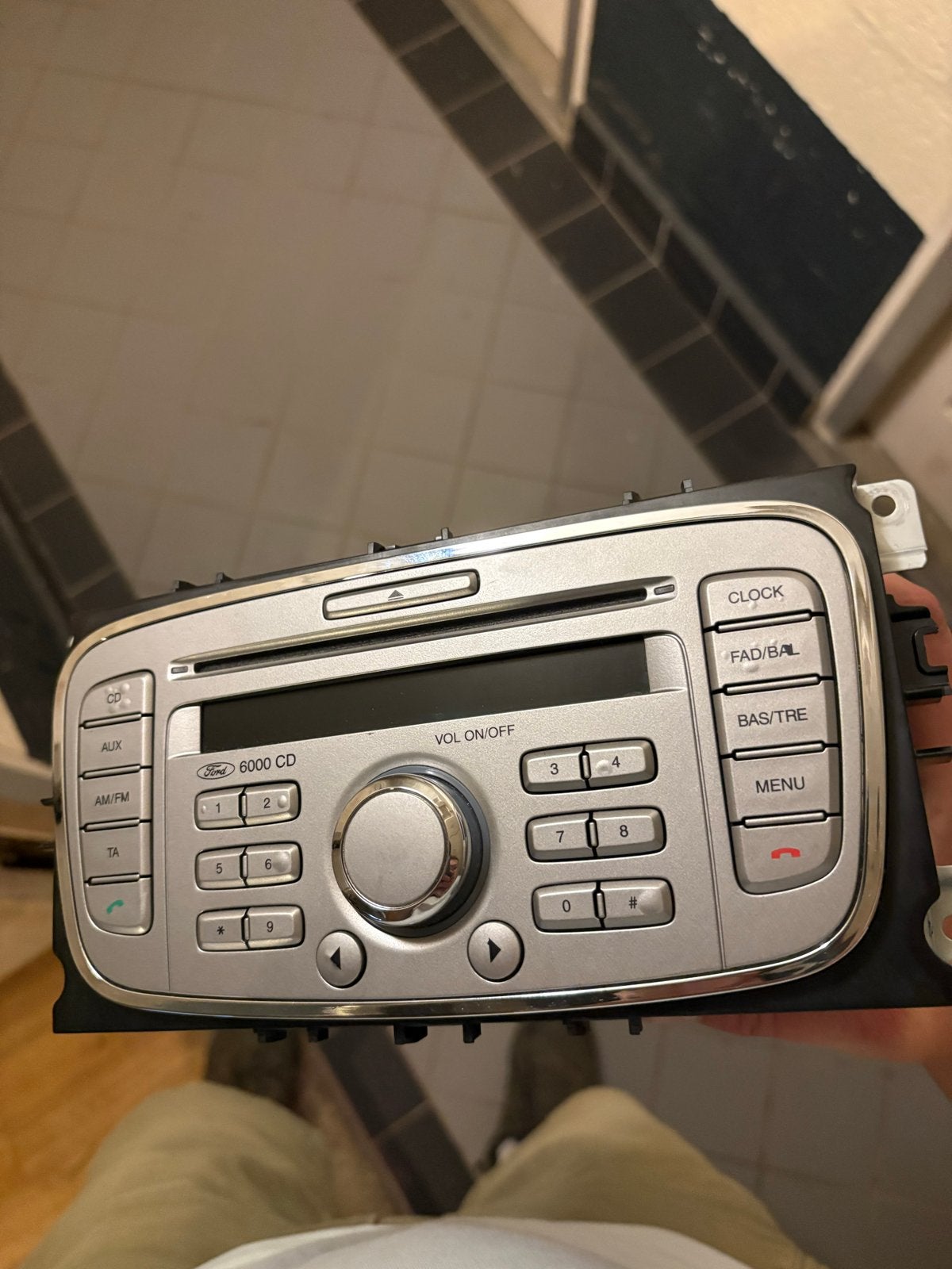 Ford 6000 CD autoradio - Perfecte staat, Ophalen of Verzenden, Gebruikt