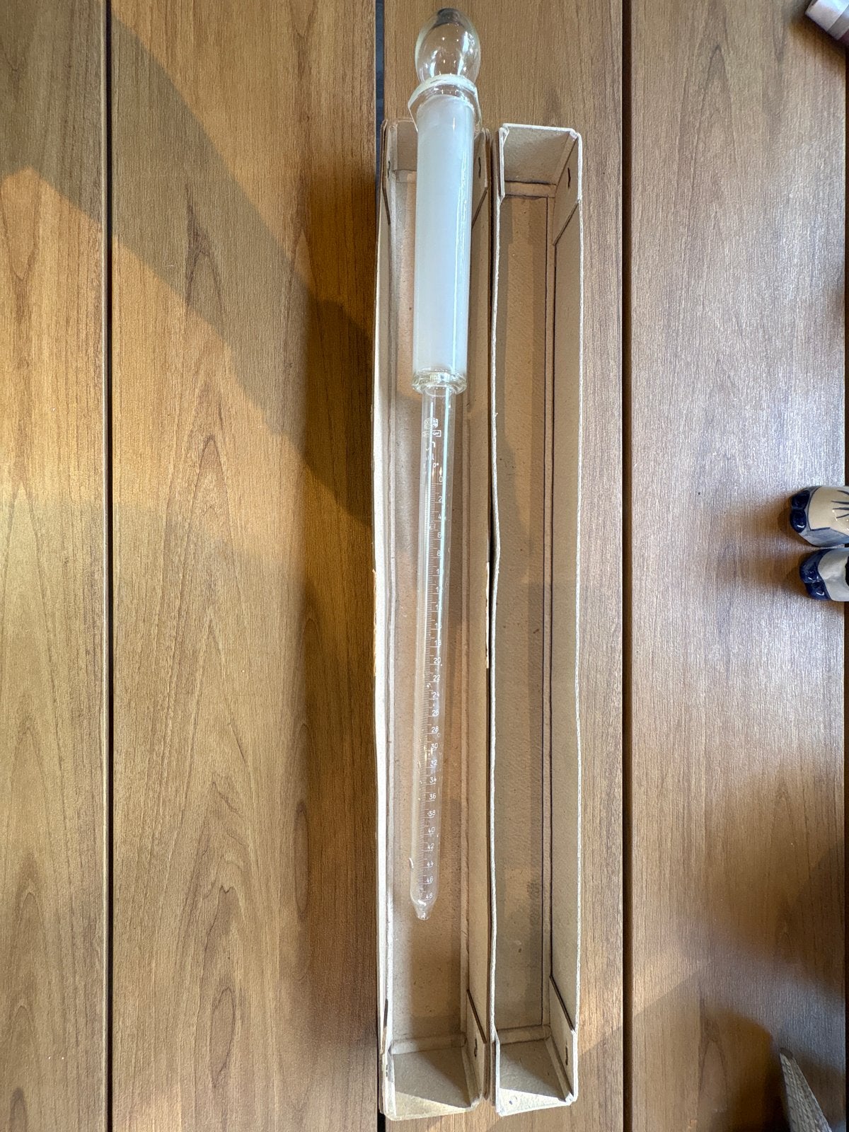 Vintage Fortuna Opticolor Laboratorium Glaswerk met Glazen S, Antiek en Kunst, Antiek | Glas en Kristal, Ophalen of Verzenden