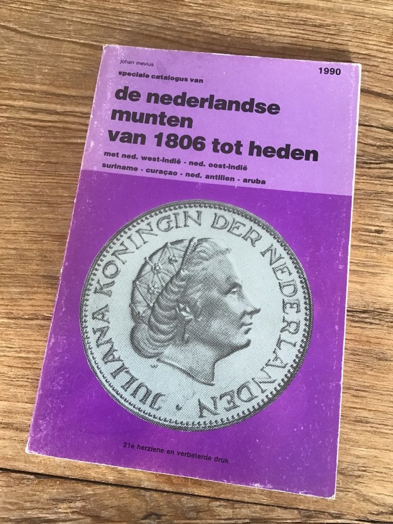 Catalogus De Nederlandse munten van1806 tot heden (1990), Ophalen of Verzenden, Gelezen, Catalogus