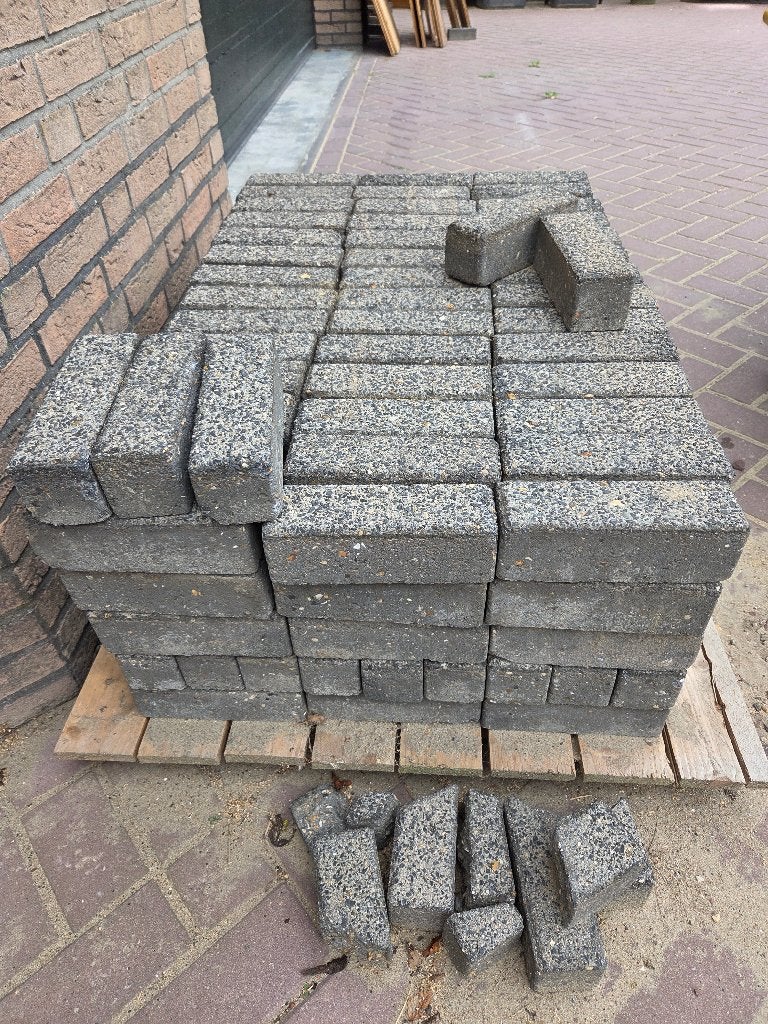 Betonklinkers, Tuin en Terras, Ophalen, Klinkers, 5 tot 10 m², Zo goed als nieuw