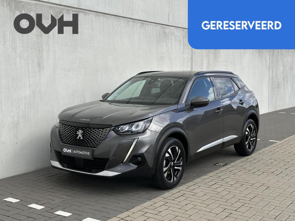 Peugeot 2008 1.2 Allure | Virtual | Cam | CarPlay | Cruise, Gebruikt, Zwart, 1199 cc, Bedrijf