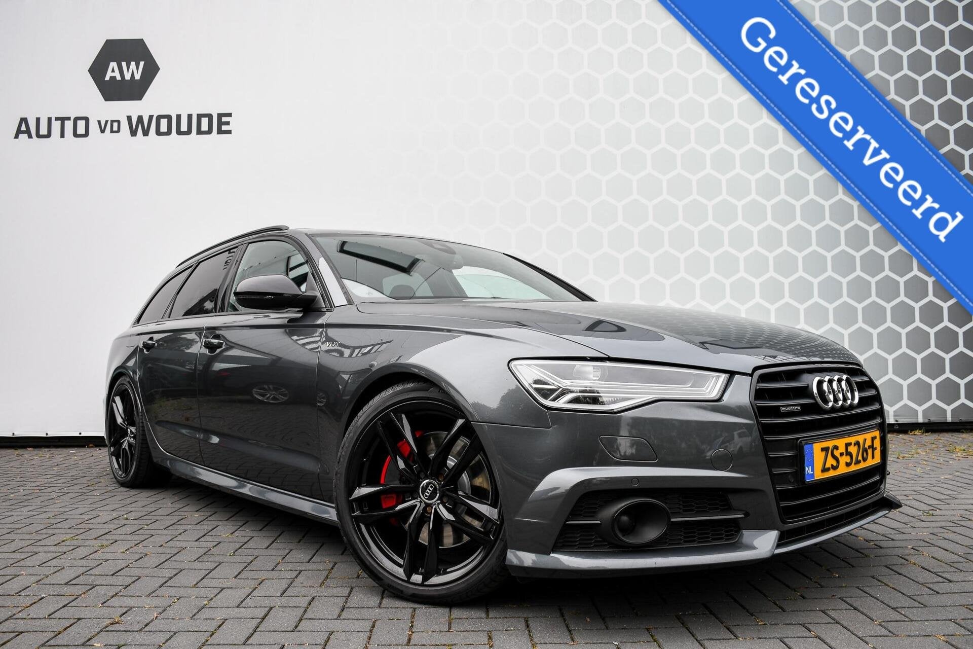 Audi A6 Avant 3.0 TDI BiT quattro Competition pano Leer Trek, Auto's, Audi, Automaat, Automatische klimaatregeling, Gebruikt, 1905 kg