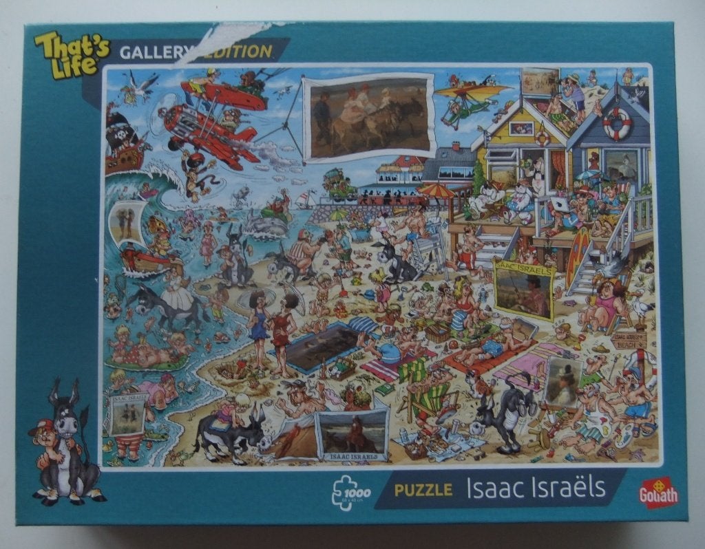 NIEUW 1000st puzzel Gallery edition Isaac Israels, Hobby en Vrije tijd, Denksport en Puzzels, Ophalen of Verzenden, 500 t/m 1500 stukjes