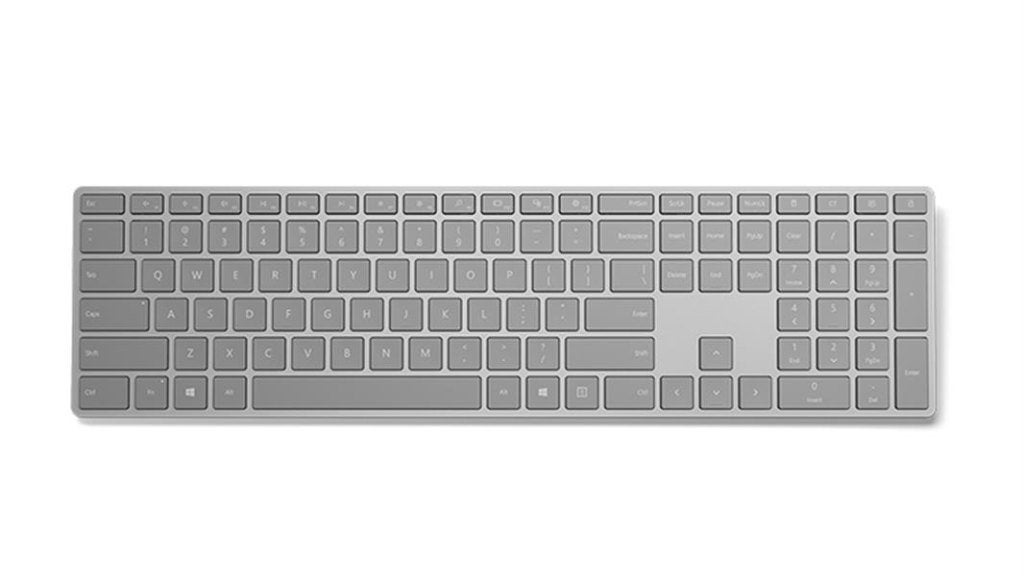 Microsoft Surface Keyboard - draadloos Bluetooth Duits grijs, Computers en Software, Ophalen of Verzenden, Zo goed als nieuw, One Microsoft Place, South County Business Park, Leopardstown, Dublin 18, Ierland