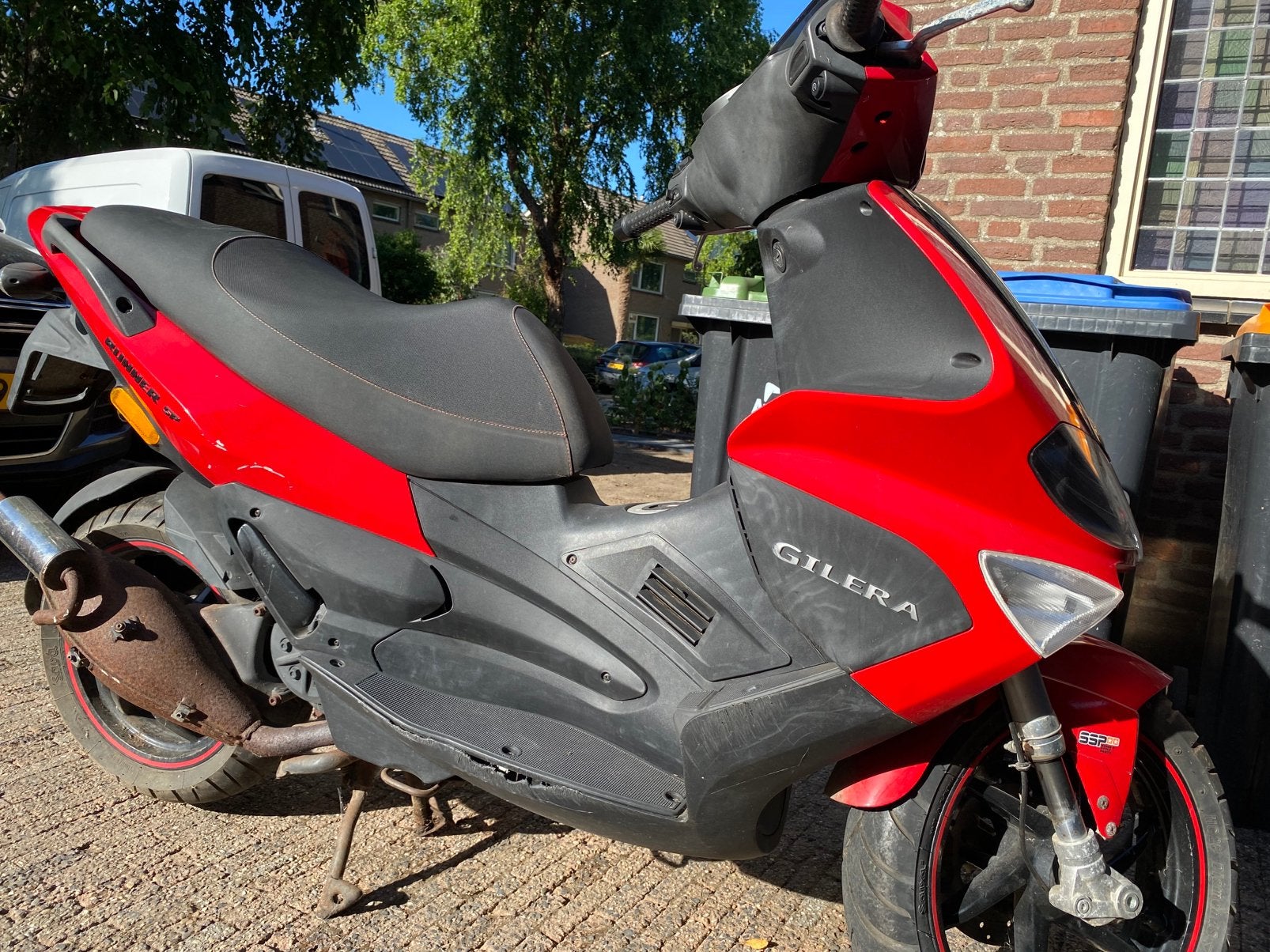 Gilera runner rst 50sp 100 (LEES TXT), Fietsen en Brommers, Ophalen, Gebruikt, Carburateur, Overige merken
