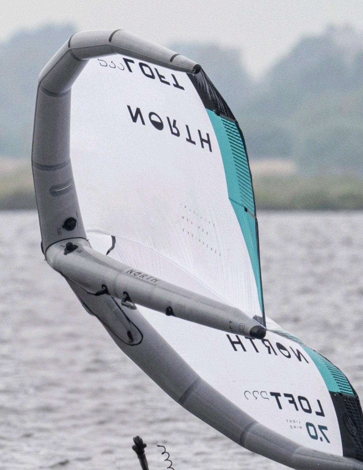 North loft pro 7m 2024, Ophalen, Zo goed als nieuw, Wingsurf-wing
