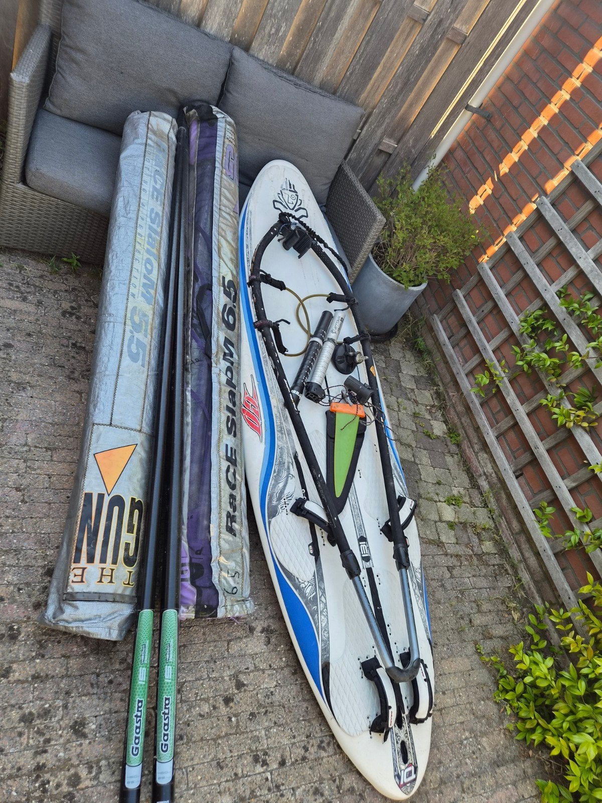 Complete Windsurfset starboard Go, Ophalen, Gebruikt, 250 tot 300 cm, Complete set