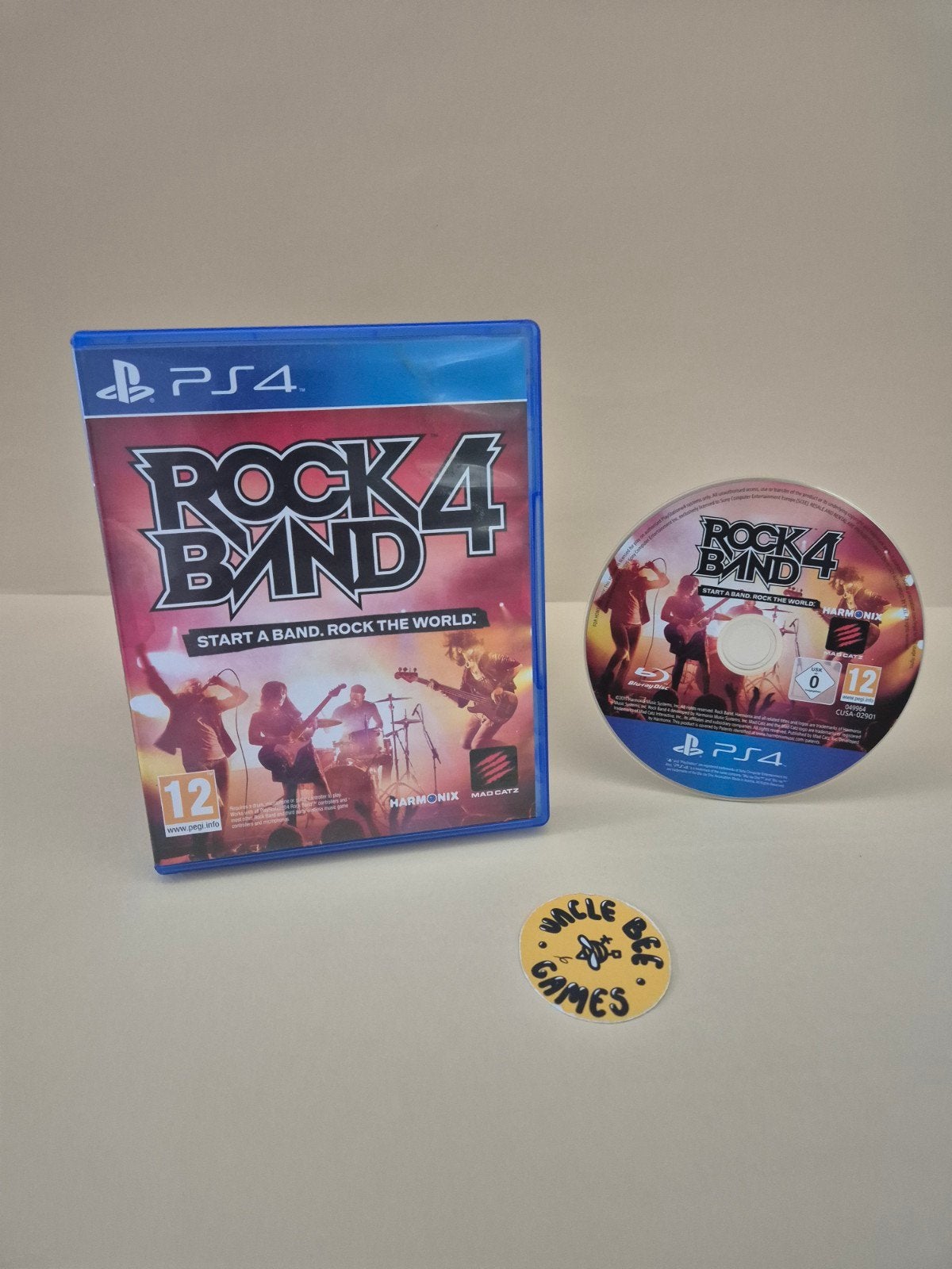 Rock Band 4, Verzenden, 1 speler, Zo goed als nieuw, Harmonix Music Systems