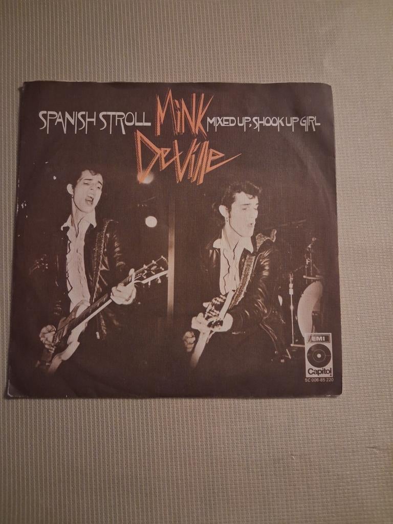 MINK DE VILLE MOOIE SINGLE WIE KENT DEZE NIET, Cd's en Dvd's, Vinyl | Pop, Ophalen of Verzenden, Zo goed als nieuw, Overige formaten