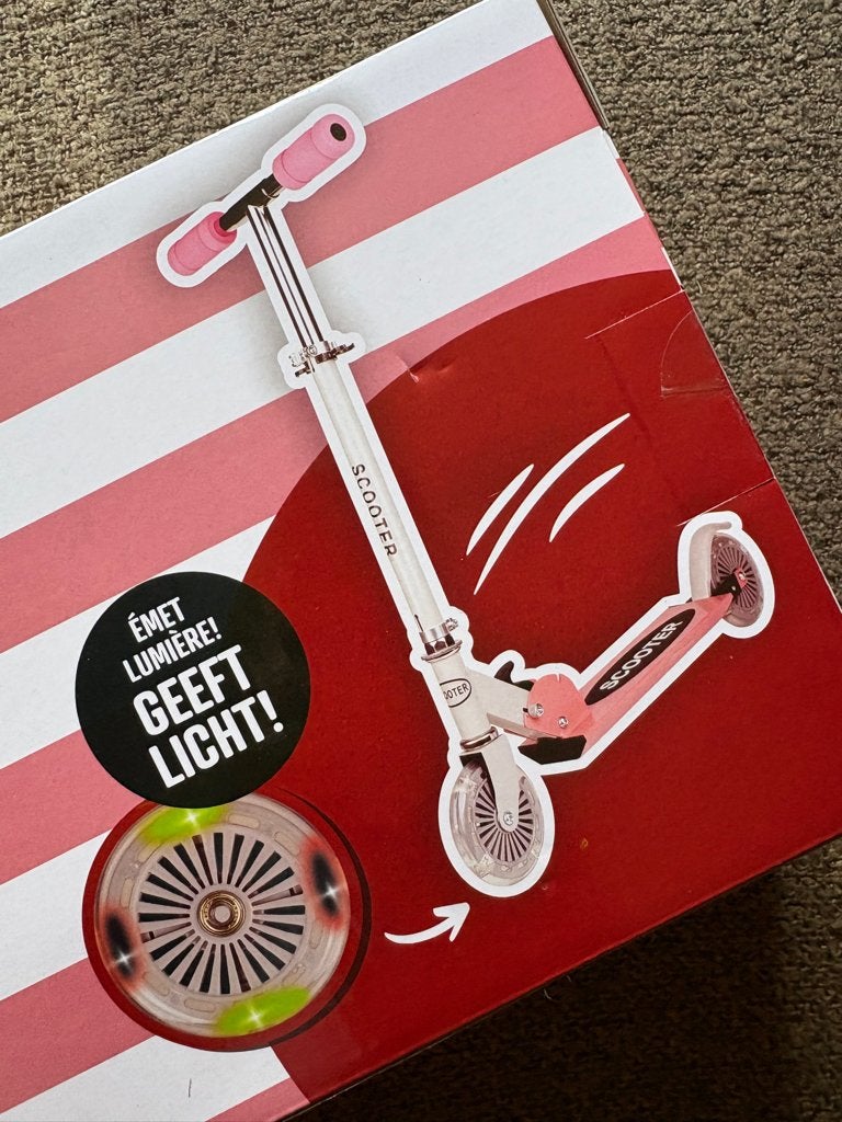 ! Nieuw ! - Craftlab Step (Roze) met lichtgevende wielen, Fietsen en Brommers, Steps, Ophalen of Verzenden, Nieuw, Gewone step