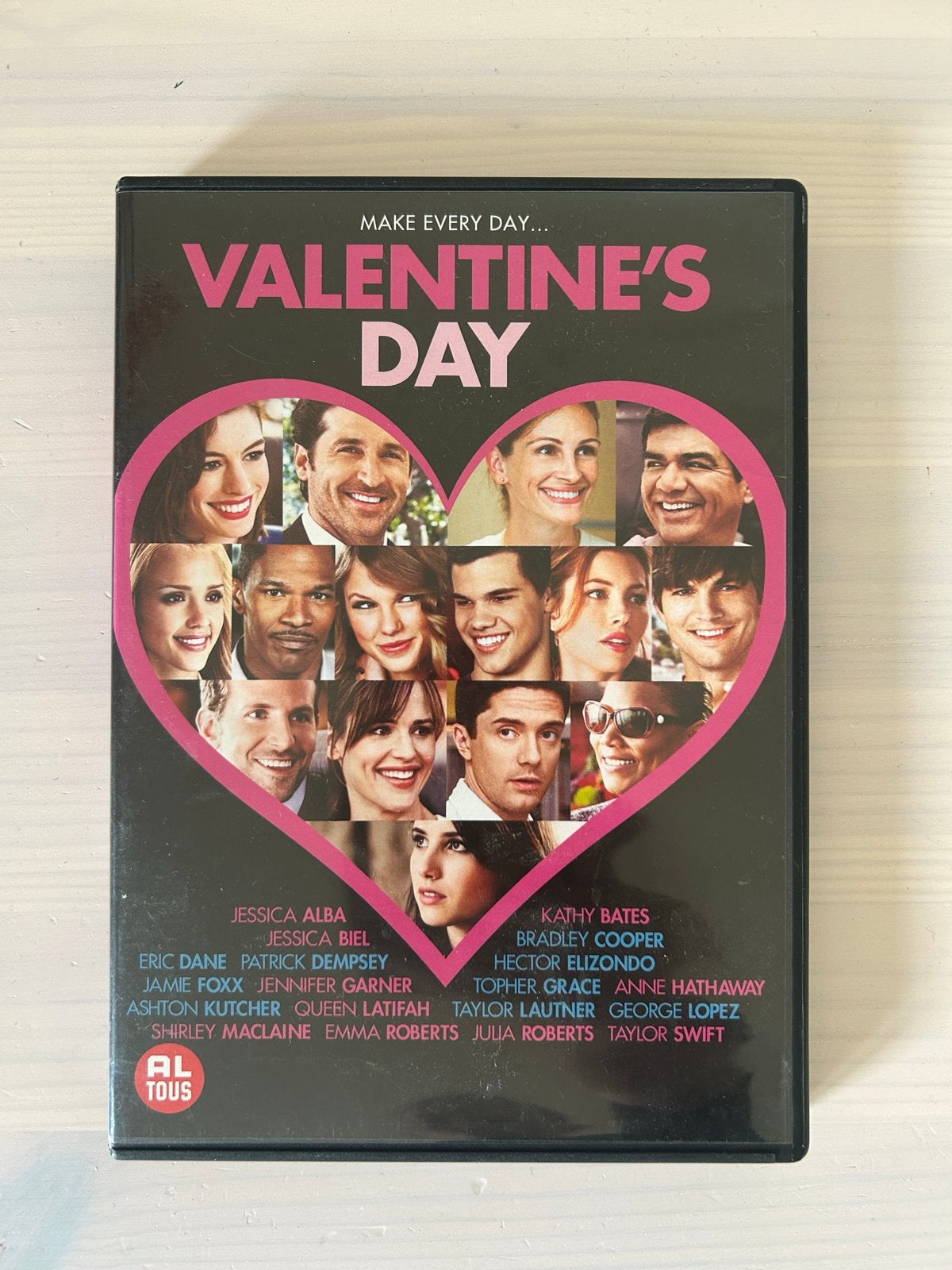 DVD Valentine’s Day - Romantische komedie, Alle leeftijden, Ophalen of Verzenden, Zo goed als nieuw, Romantische komedie