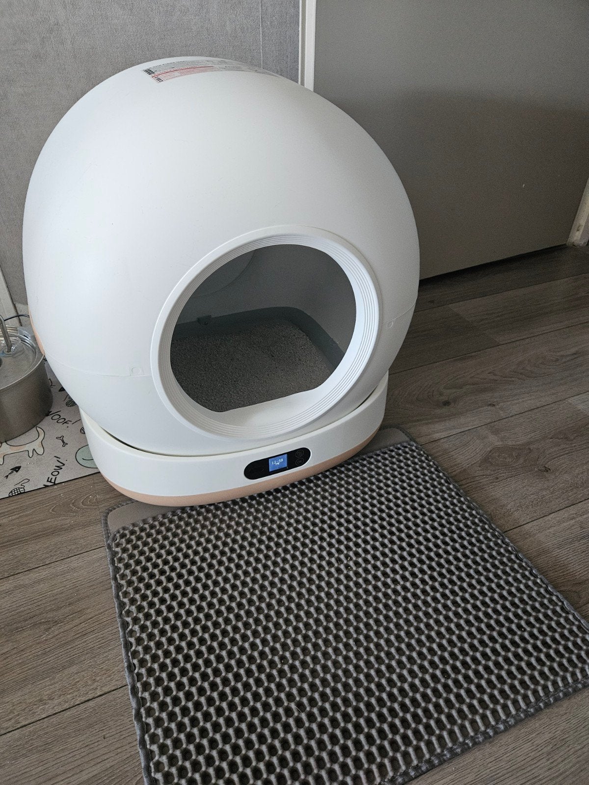 Spuut elektrische kattenbak, Dieren en Toebehoren, Ophalen, Zelfreinigend, Zo goed als nieuw, Open