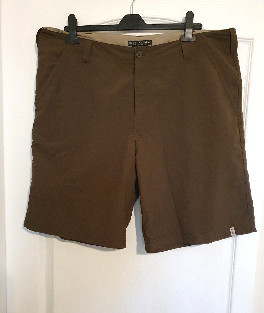Royal Robbins korte broek maat 56, Bruin, Verzenden, Maat 56/58 (XL), Zo goed als nieuw