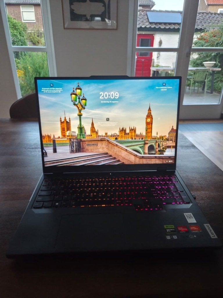 Lenovo Legion 8e Gen - RTX 4070, Computers en Software, Windows Laptops, Ophalen, Gebruikt, Qwerty, AMD Ryzen