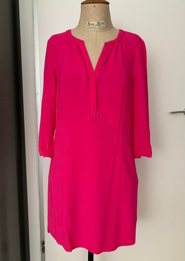 CLAUDIA STRATER -JURK/TUNIEK-MT38-FUCHSIA - 94CM - NW 159,95, Kleding | Dames, Ophalen of Verzenden, Zo goed als nieuw, Roze, Boven de knie