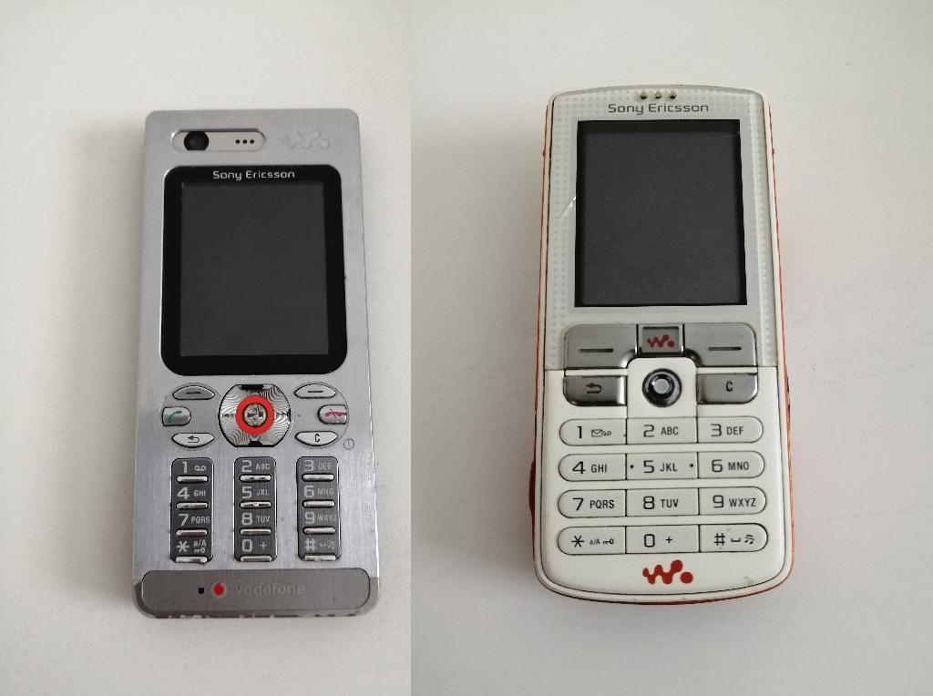 Setje Twee Zeer Zeldzame Sony Ericsson Walkman W880i/W800i, Gebruikt, Verzenden, Overige systemen, Fysiek toetsenbord