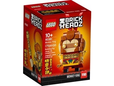 40381 Monkey King Brick Headz, BrickHeadz, Lego, Nieuw, Ophalen of Verzenden