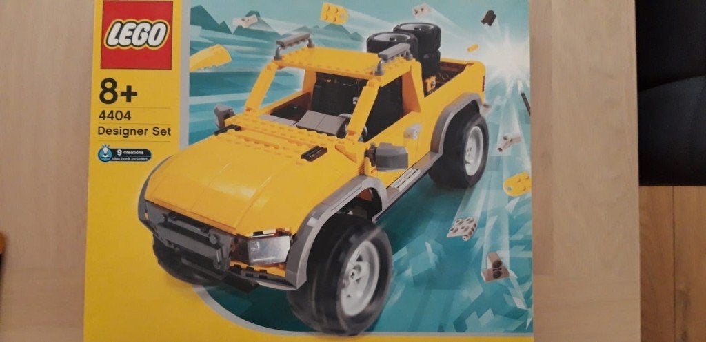 Lego 4404 Gele pickup truck, Compleet, Ophalen of Verzenden, Zo goed als nieuw, Creator
