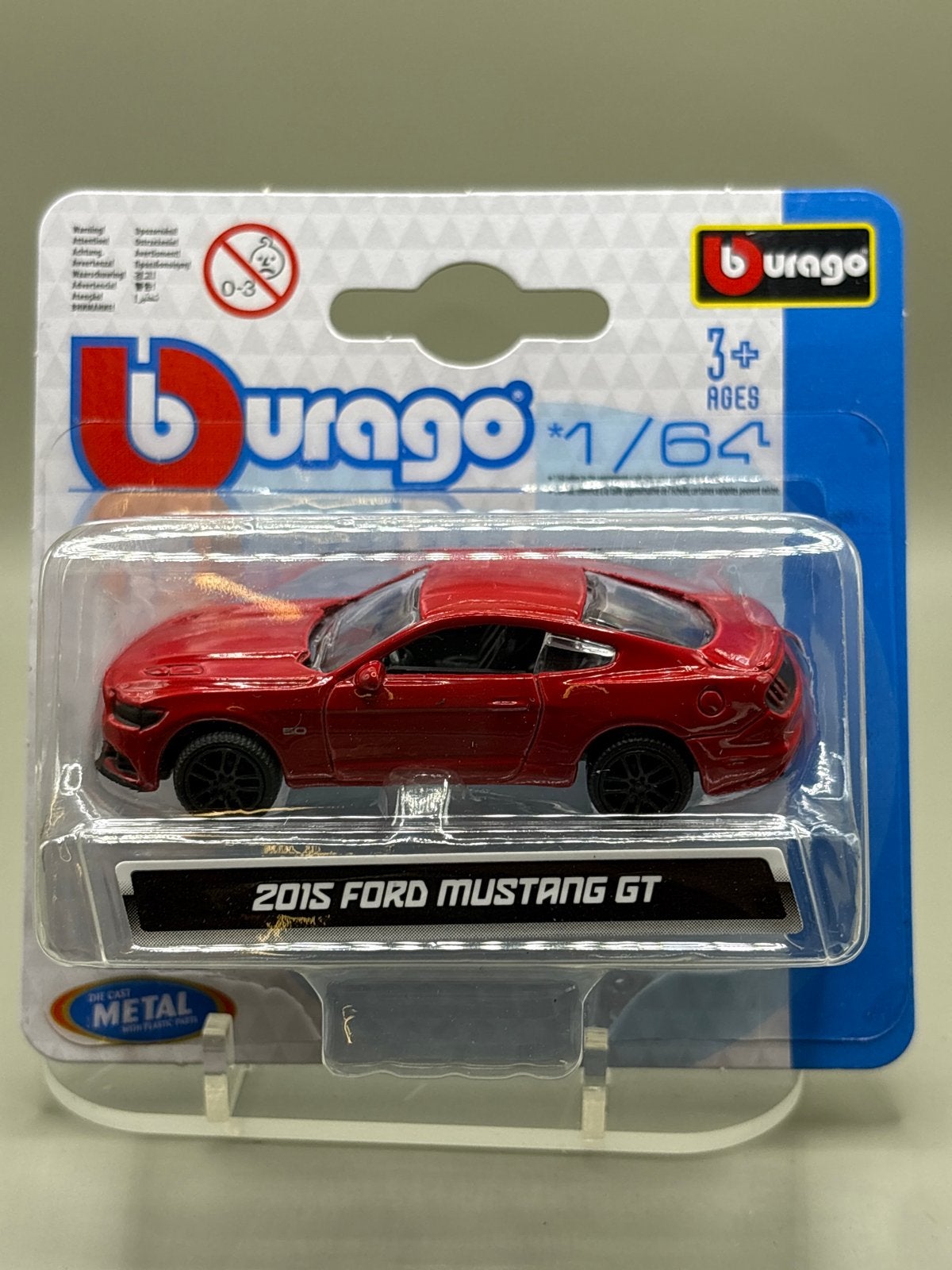 Bburago 2015 Ford Mustang GT - Nieuw in verpakking, Auto, Nieuw, Ophalen of Verzenden, Bburago