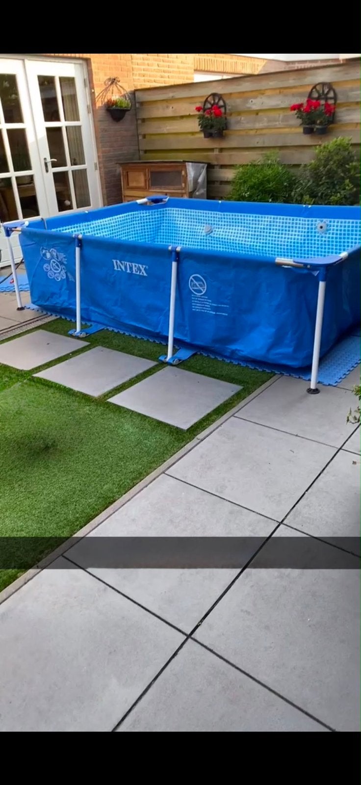 Intex zwembad 2x3m met toebehoren, Tuin en Terras, Zwembaden, Gebruikt, Opzetzwembad, Minder dan 80 cm, 200 tot 400 cm, 200 tot 300 cm